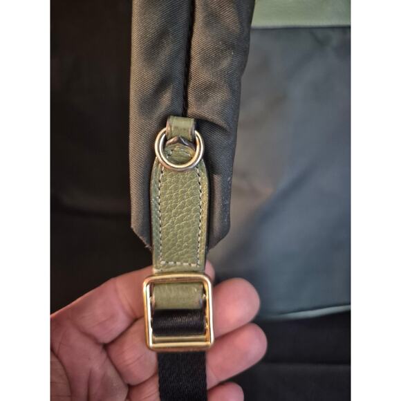 COACH Bag 30550 Backpack Pebbled Leather Medium Women's - Rare Green Authentic - Picture 8 of 16